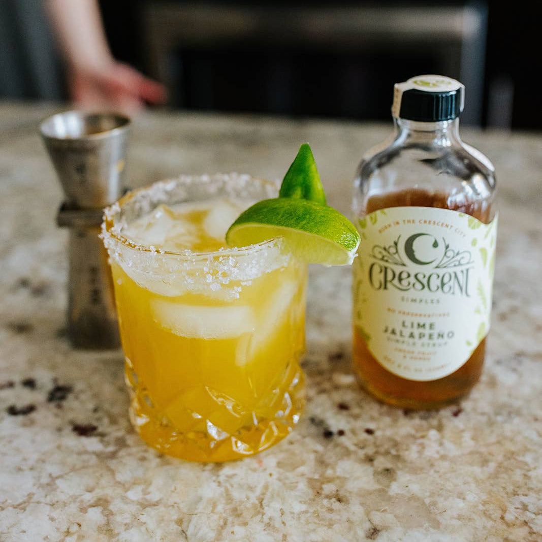 Lime Jalapeno Simple Syrup