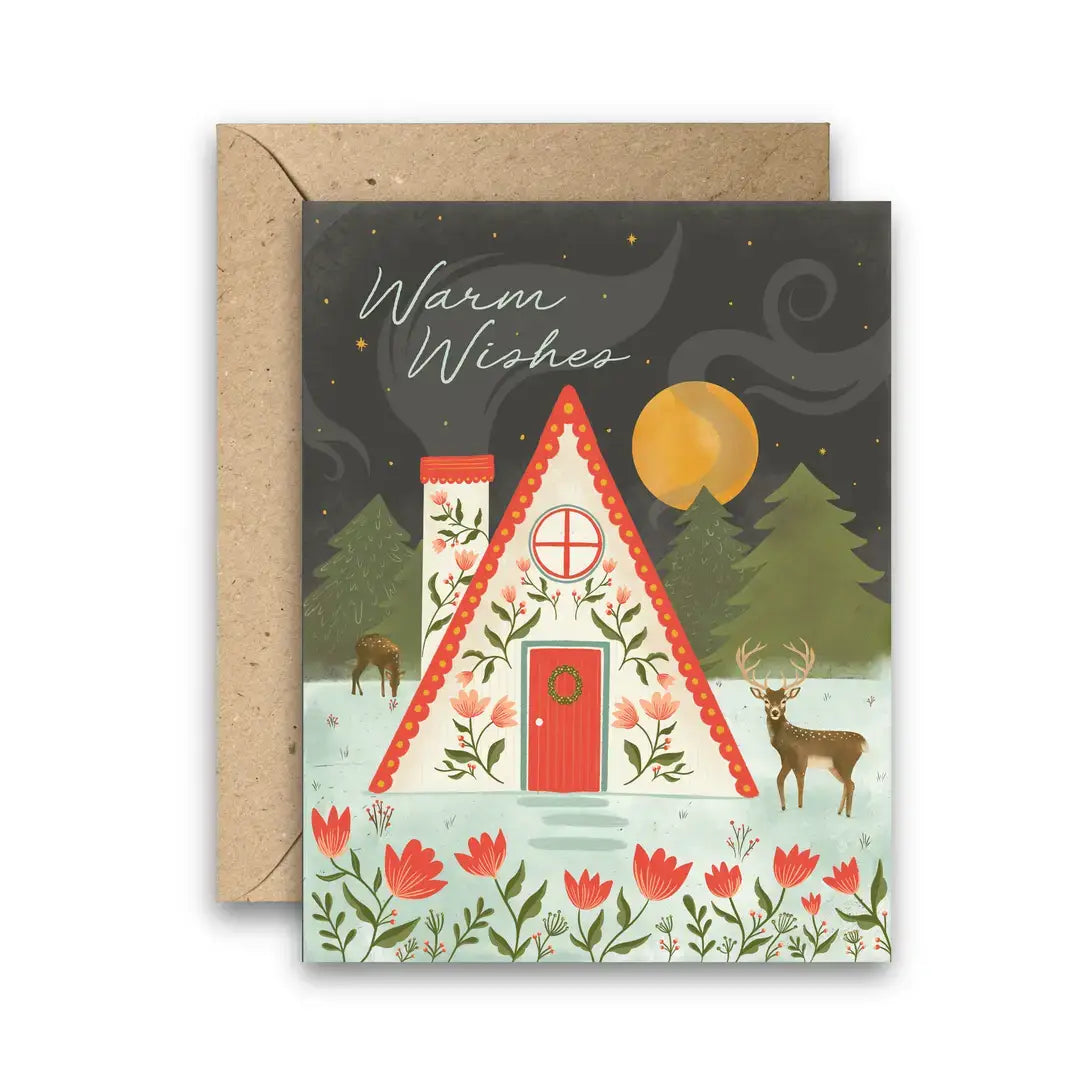 Warm Winter Cabin Holiday Boxed Card Set (6)