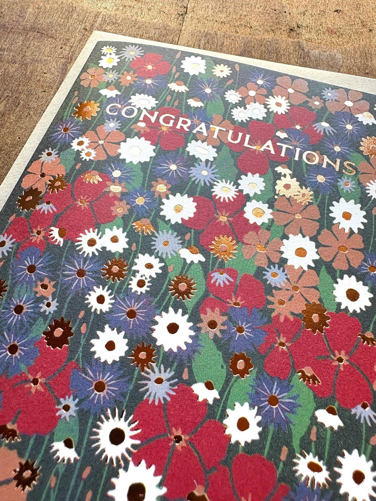 "Congratulations," Greeting Card: Single