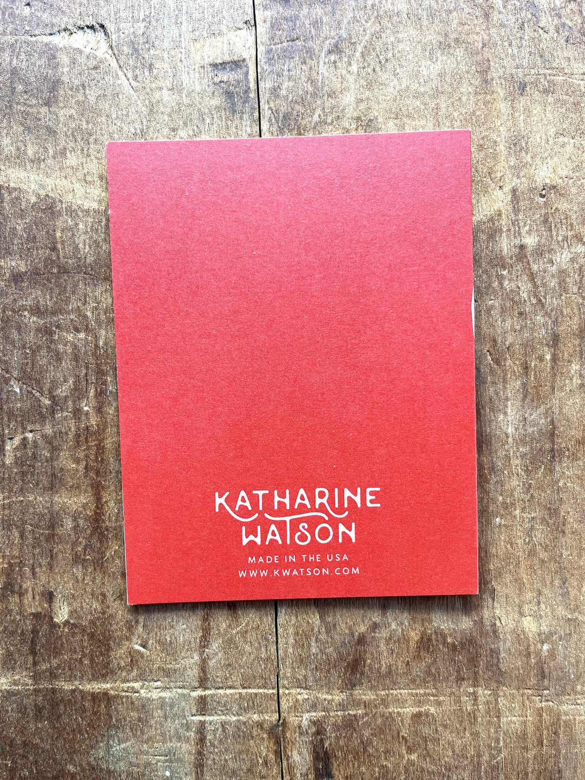 "I Love You," Greeting Card: Single Card