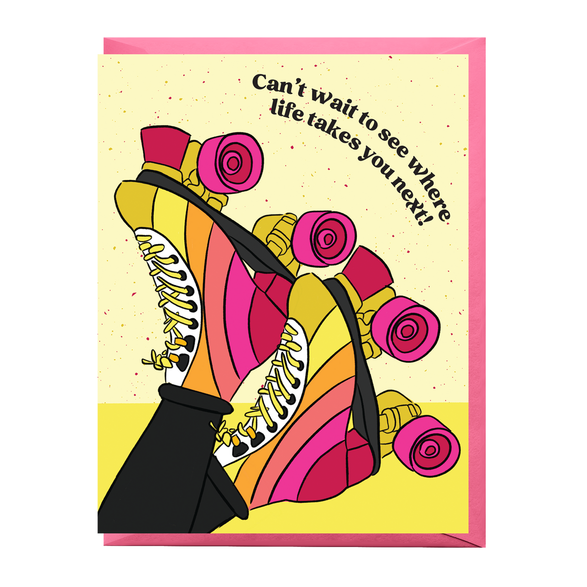 Graduation Skates Card