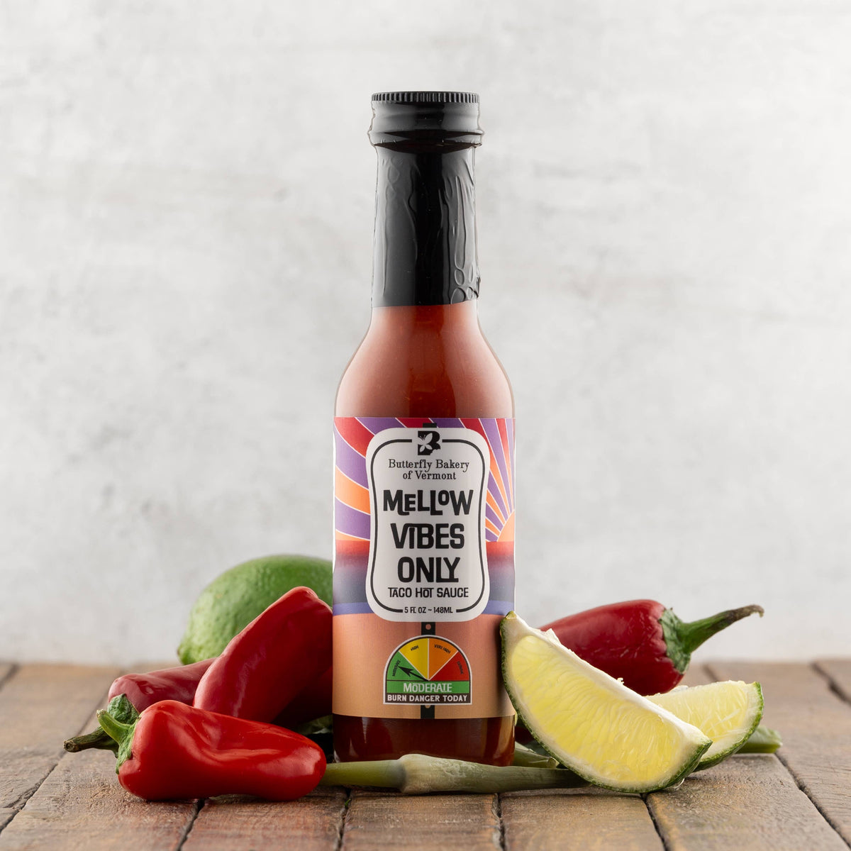 Mellow Vibes Only Hot Sauce (5oz)