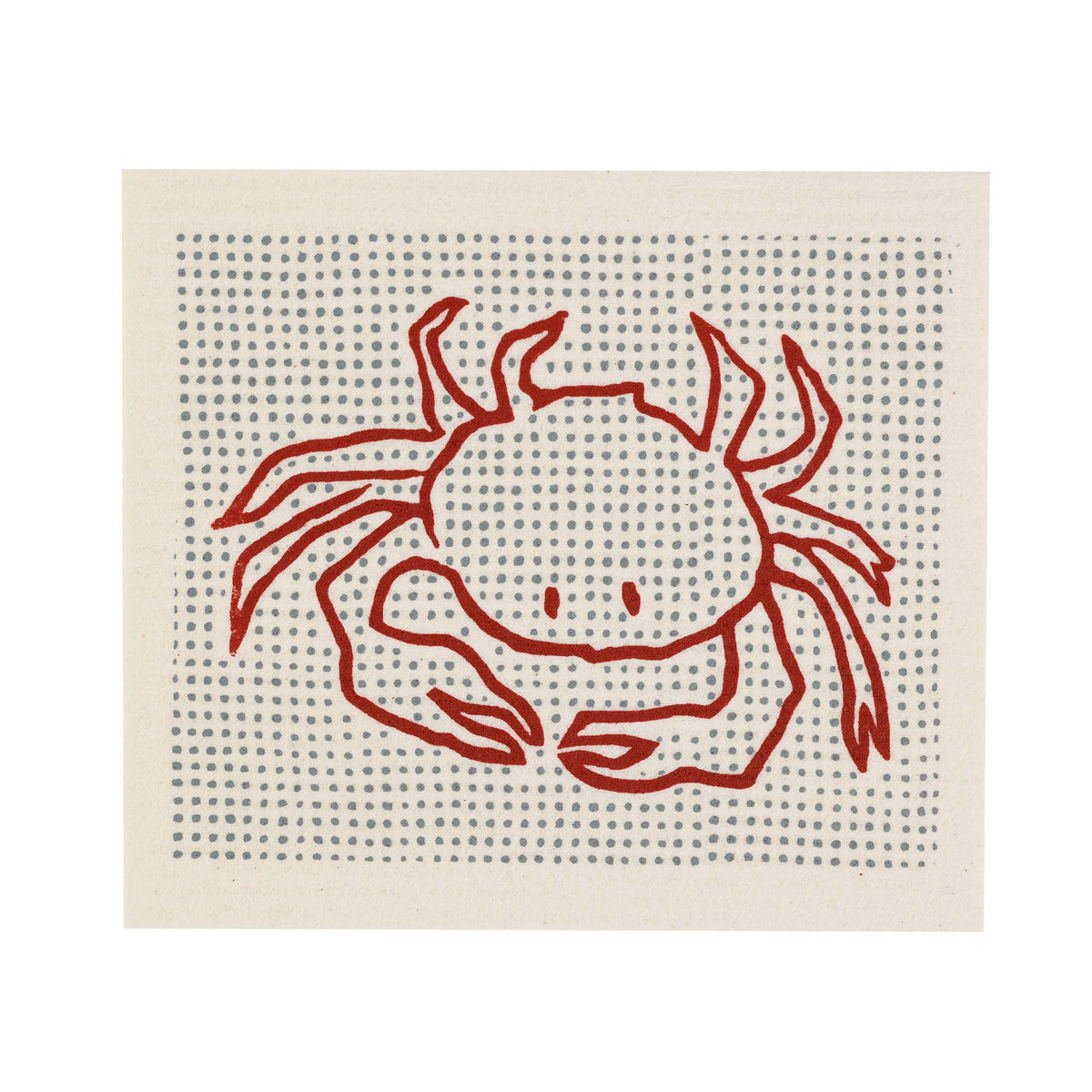 Crab Swedish Cloth Sponge
