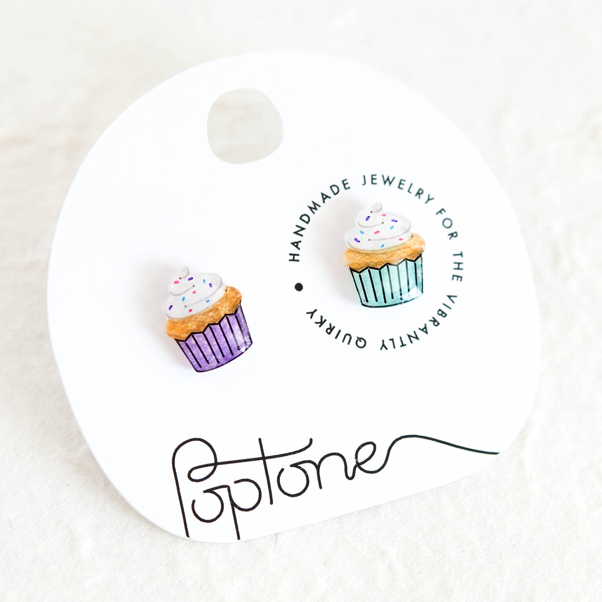 Cupcake Stud Earrings