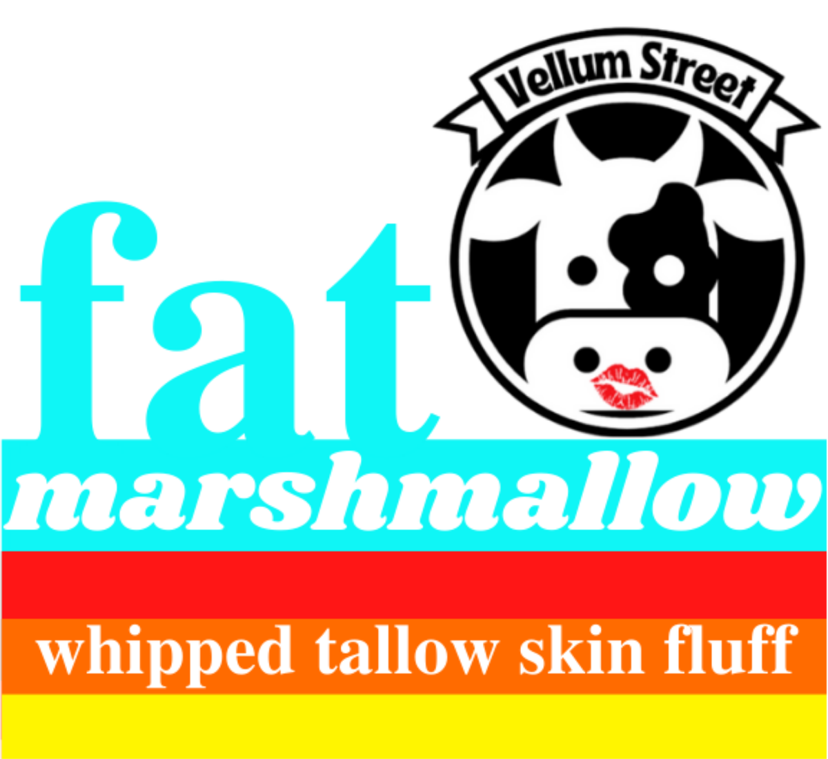 fat marshmallow Bar Soap: 4 oz Full