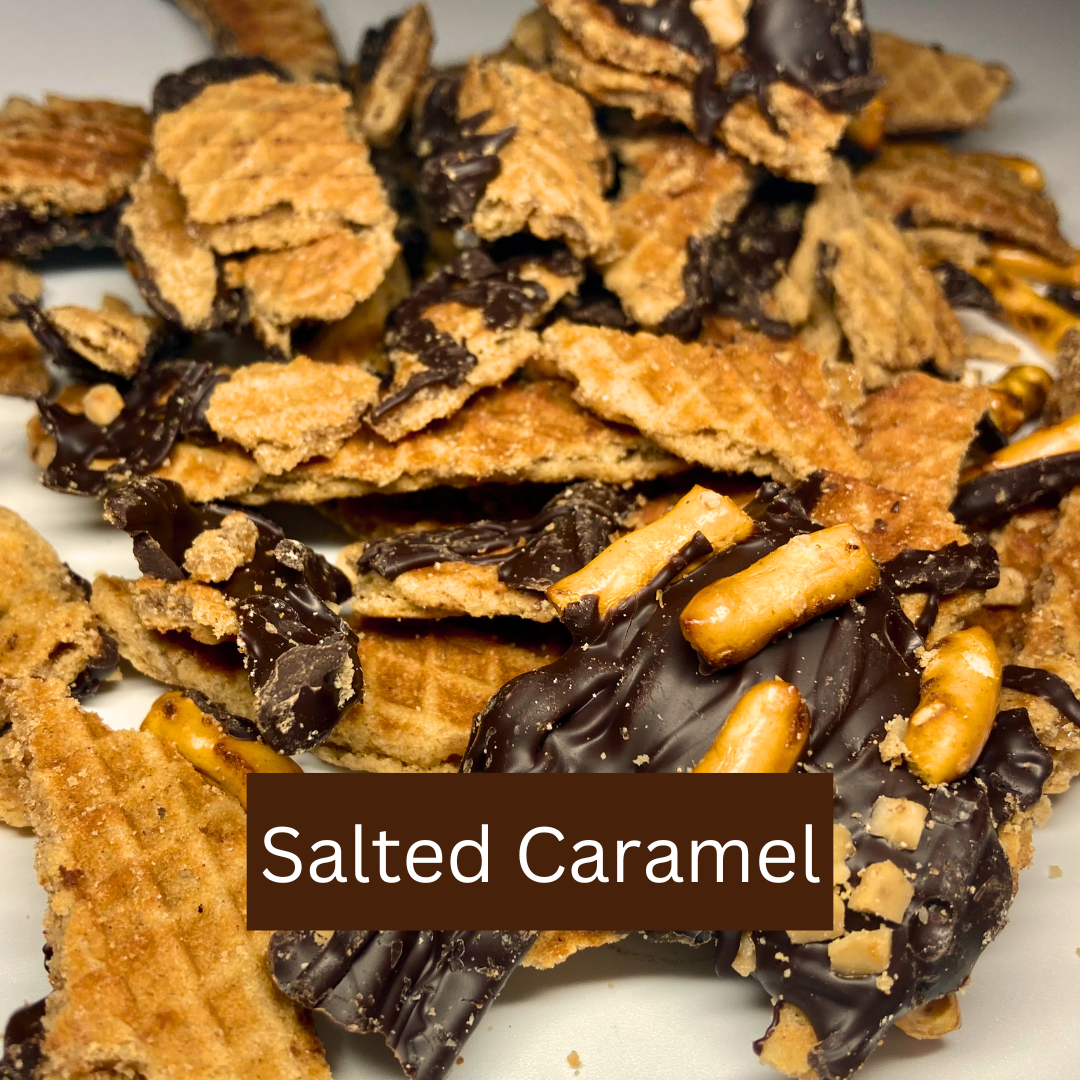 Stroopie Crumble Mix Gift Jar: Salted Caramel