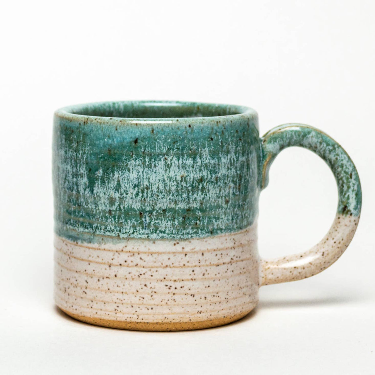 Turquoise Hand-thrown Mug