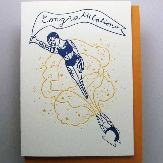 Circus Congratulations Card