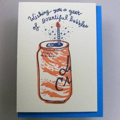Birthday Bubbles Card
