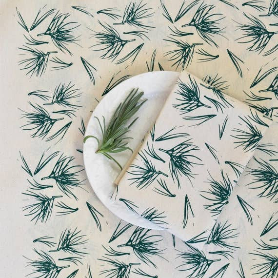 Pine Needle Cotton Napkins (set of 4)