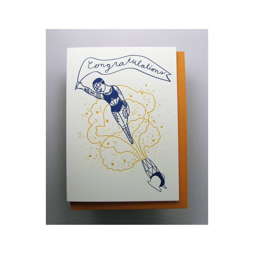Circus Congratulations Card