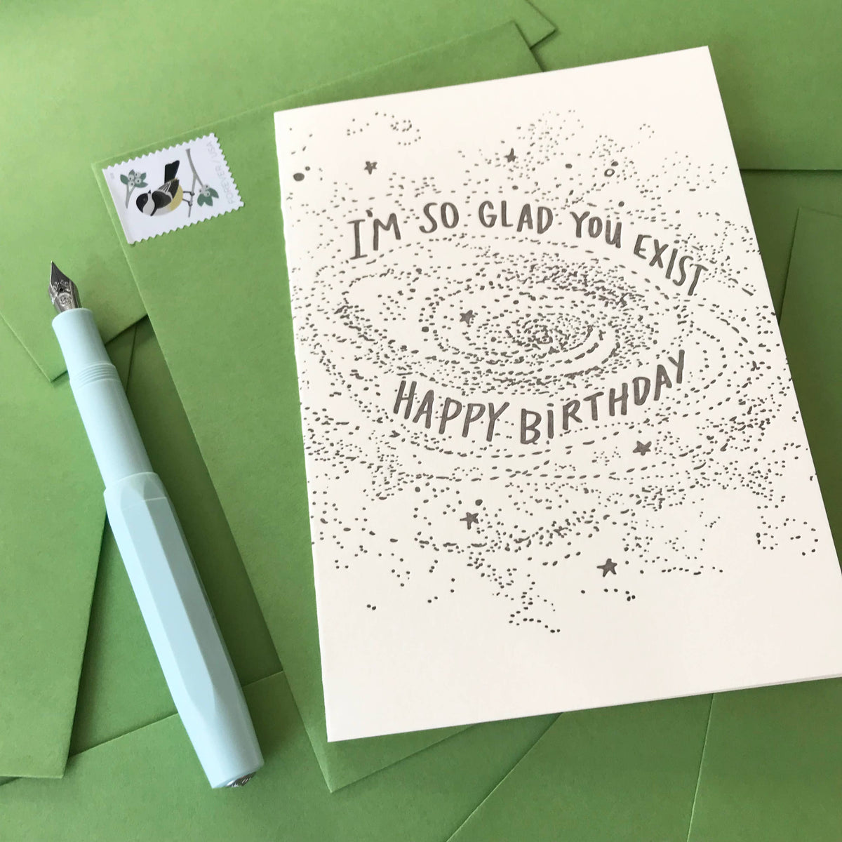 You Exist Birthday Card