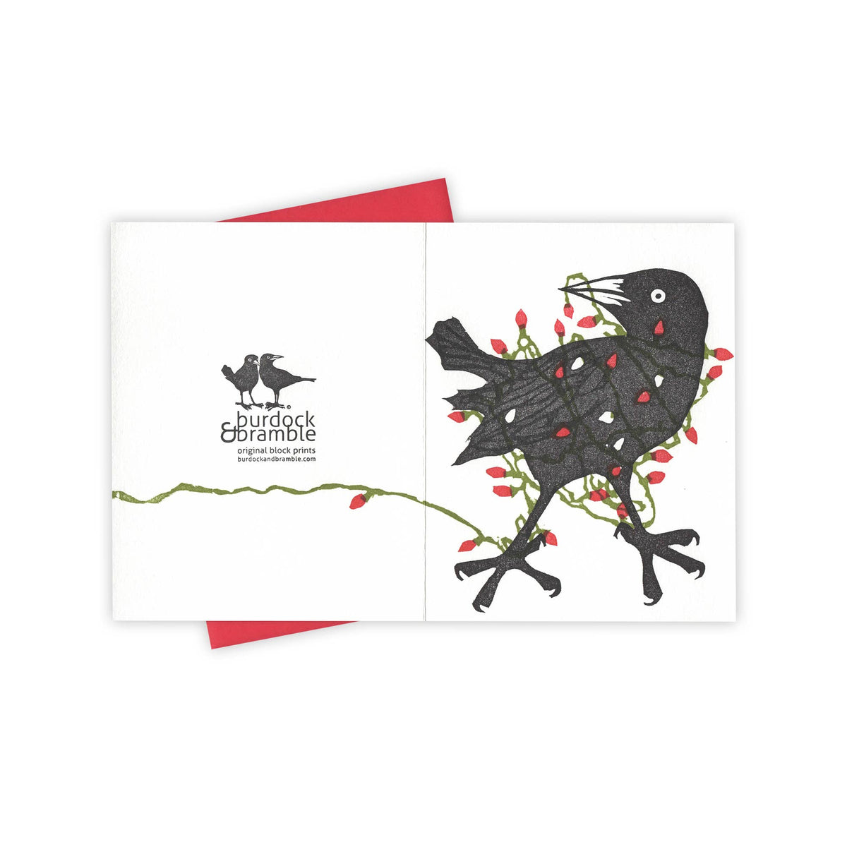 Tangled Grackle Card