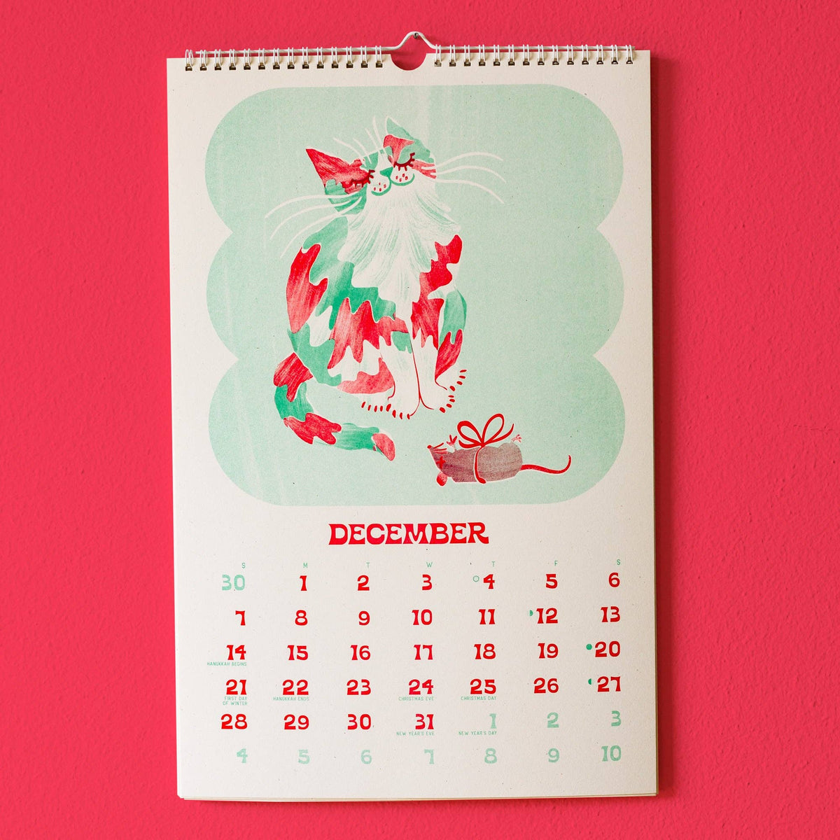 2025 Risograph Wall Calendar - Ain&#39;t Life Grand?