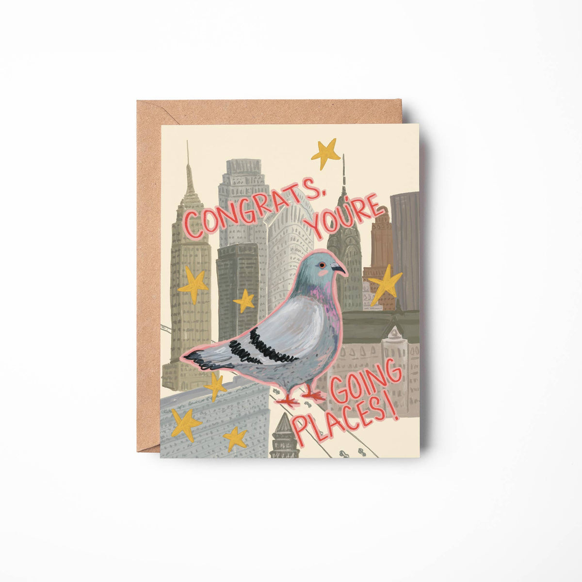 Ambitious Pigeon Card