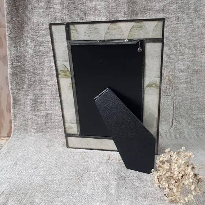 Frame Shibori/Wood: 5 x 7