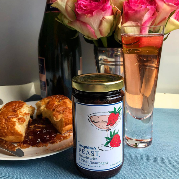 Strawberry & Pink Champagne Preserves