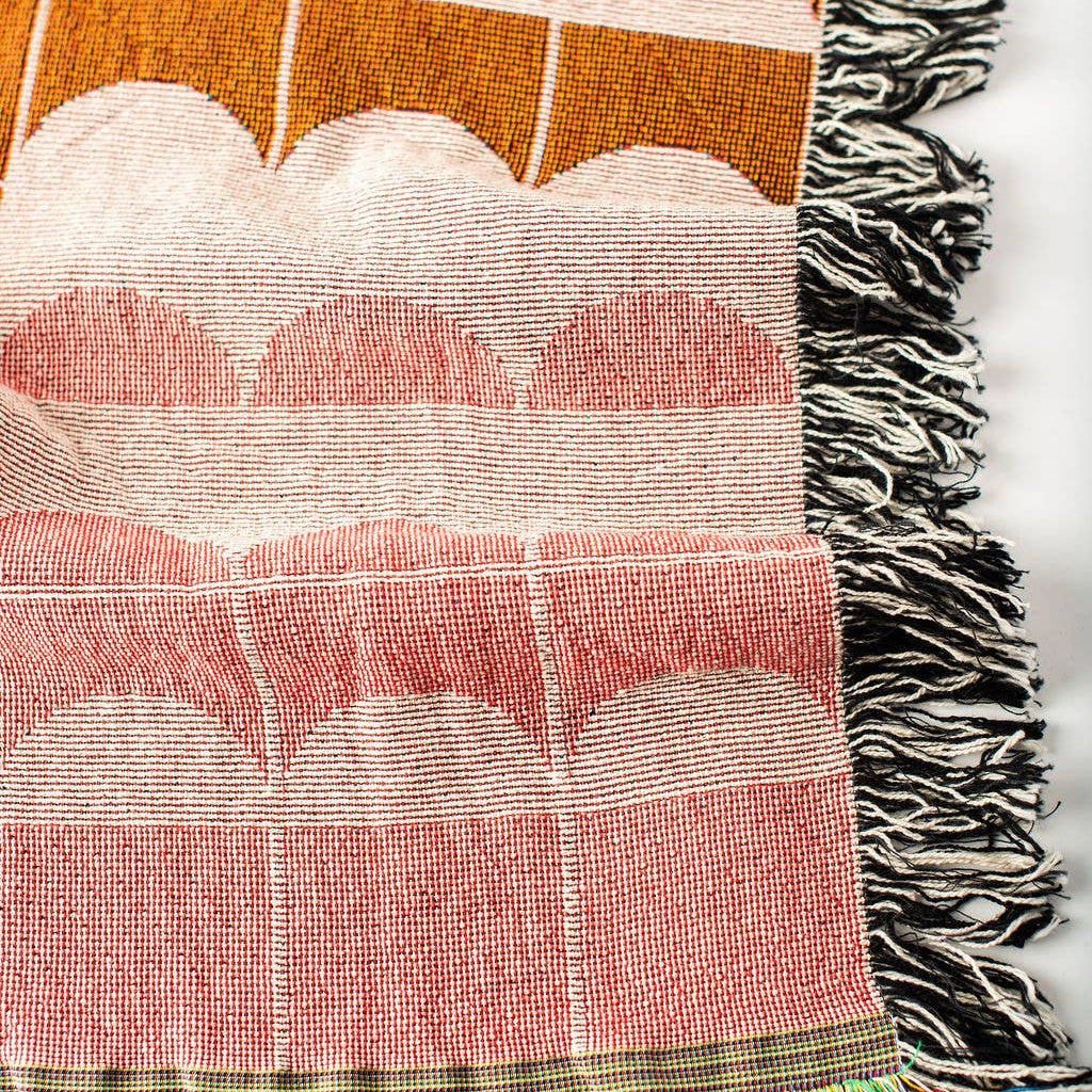 Quinn Blanket in Blush