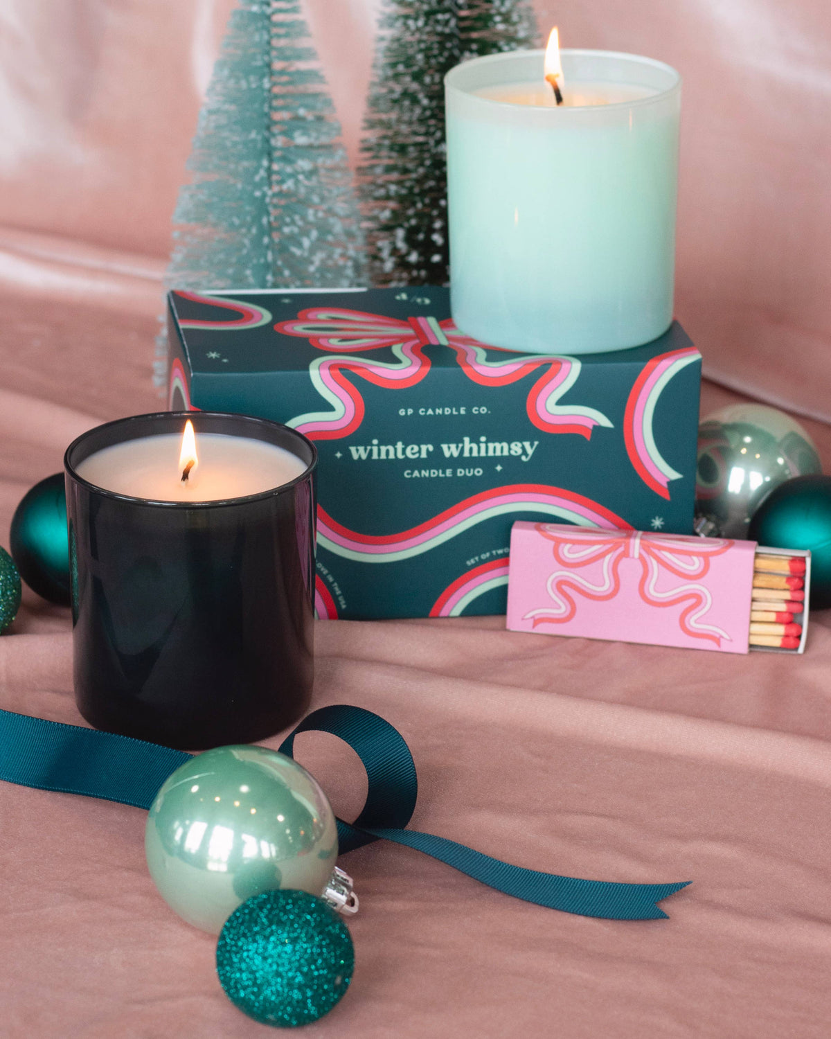 Winter Whimsy Candle Duo Gift Set
