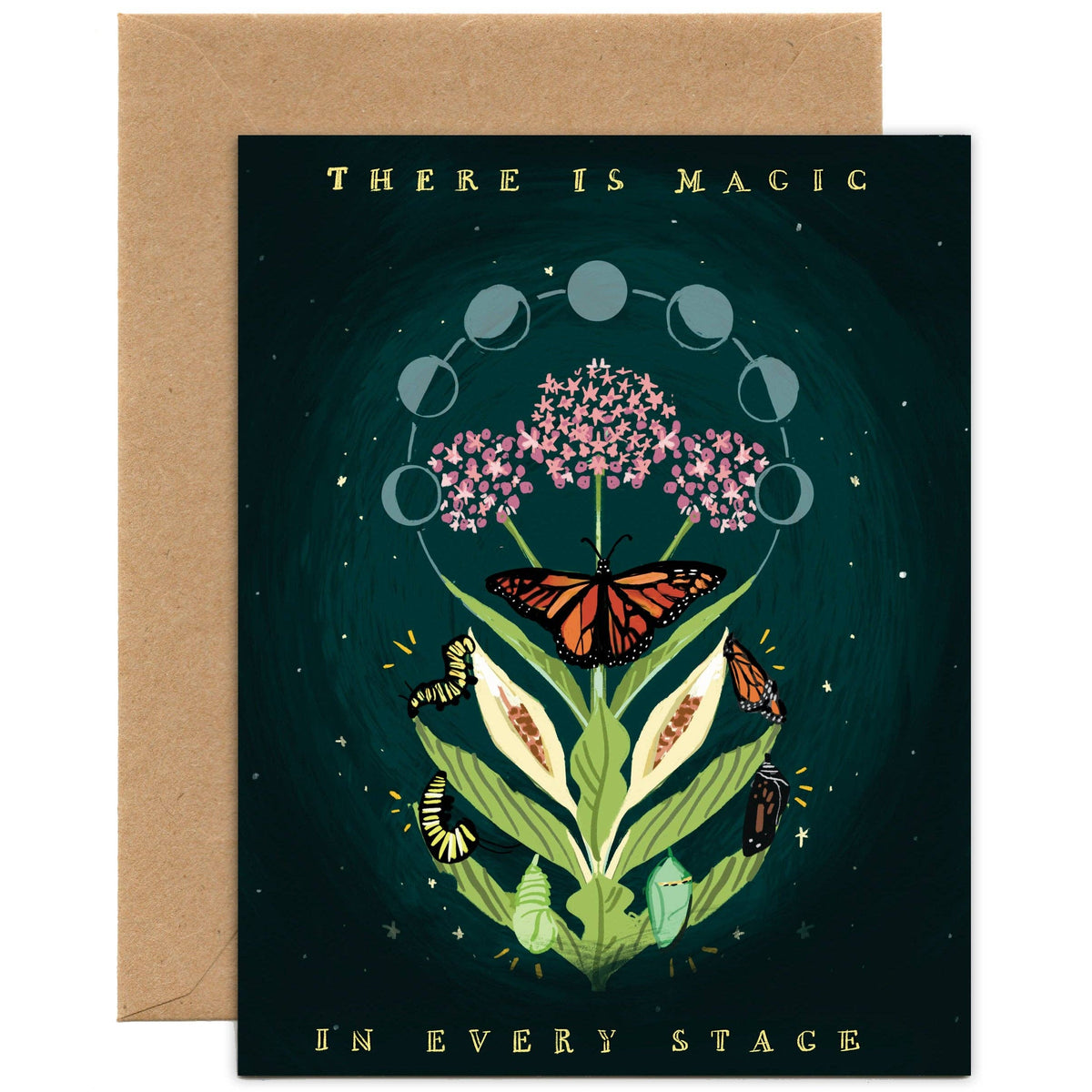 There is Magic in Every Stage — Everyday, Baby, Congrats Card: Eco-friendly card pocket