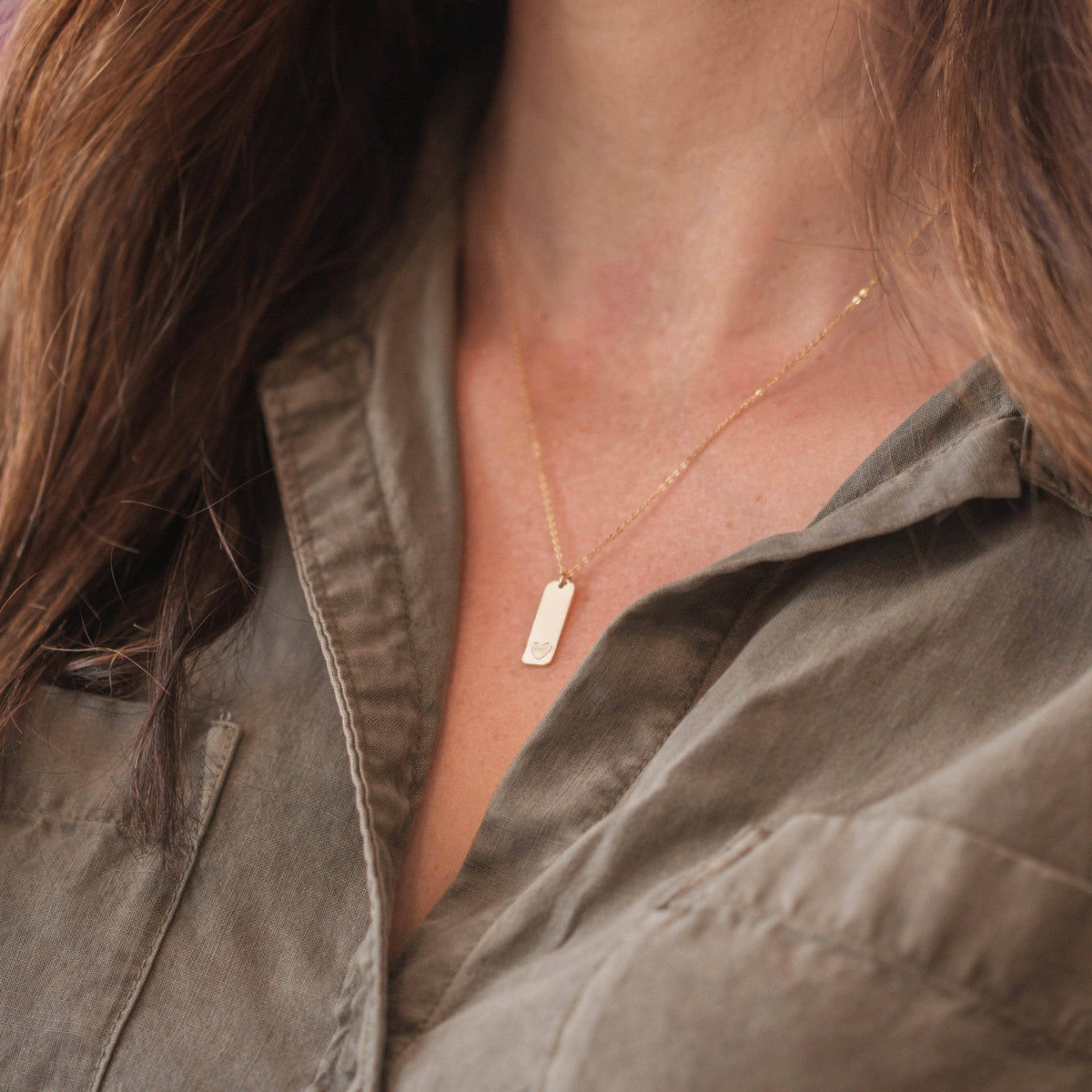 Mom Heart Necklace