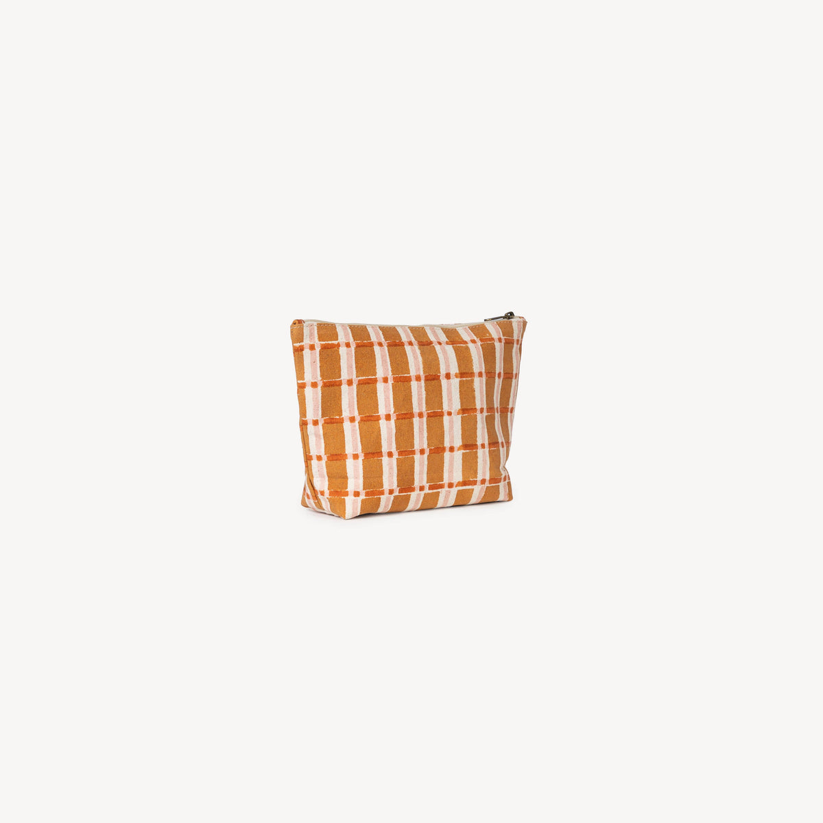 Large Waterproof Pouch - Ember Plaid
