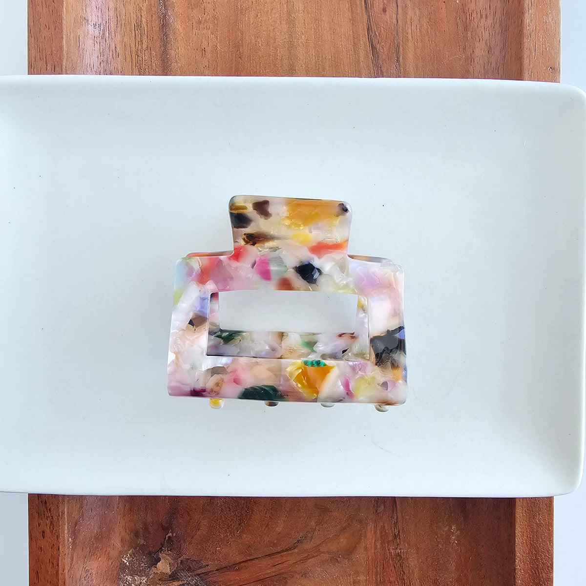 Carly Hair Claw Clip in Multicolor