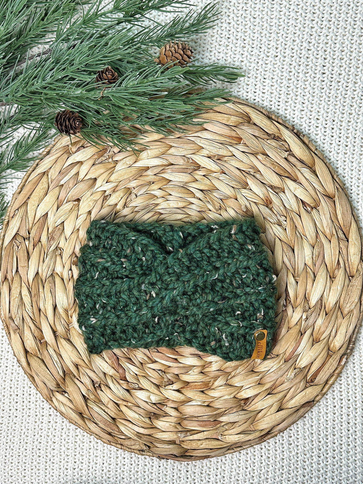 Pamn Headband in Kale
