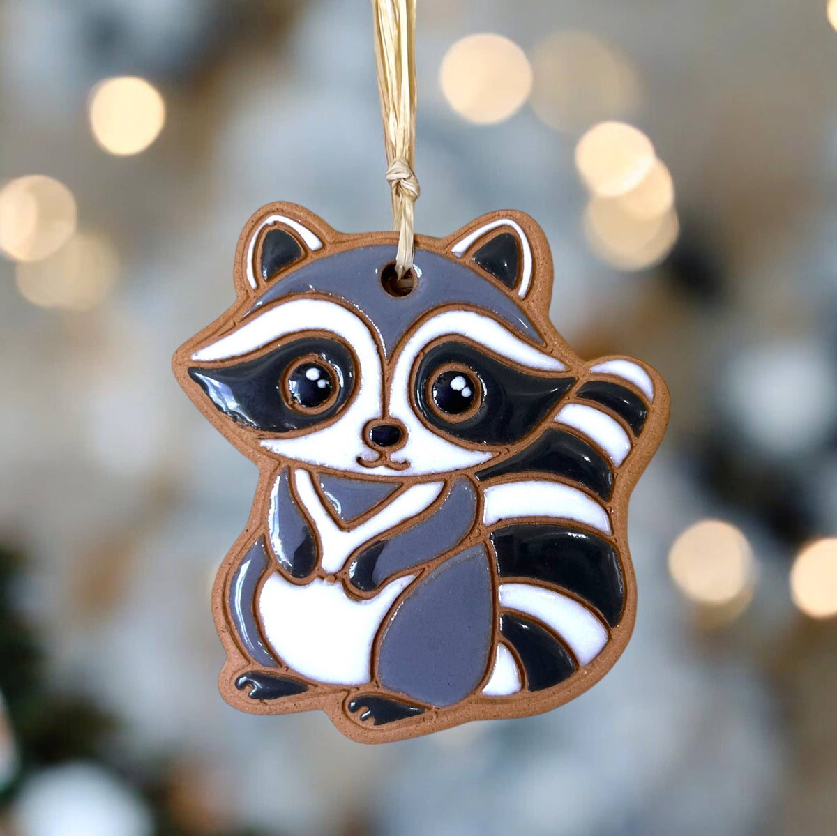 Raccoon Ornament