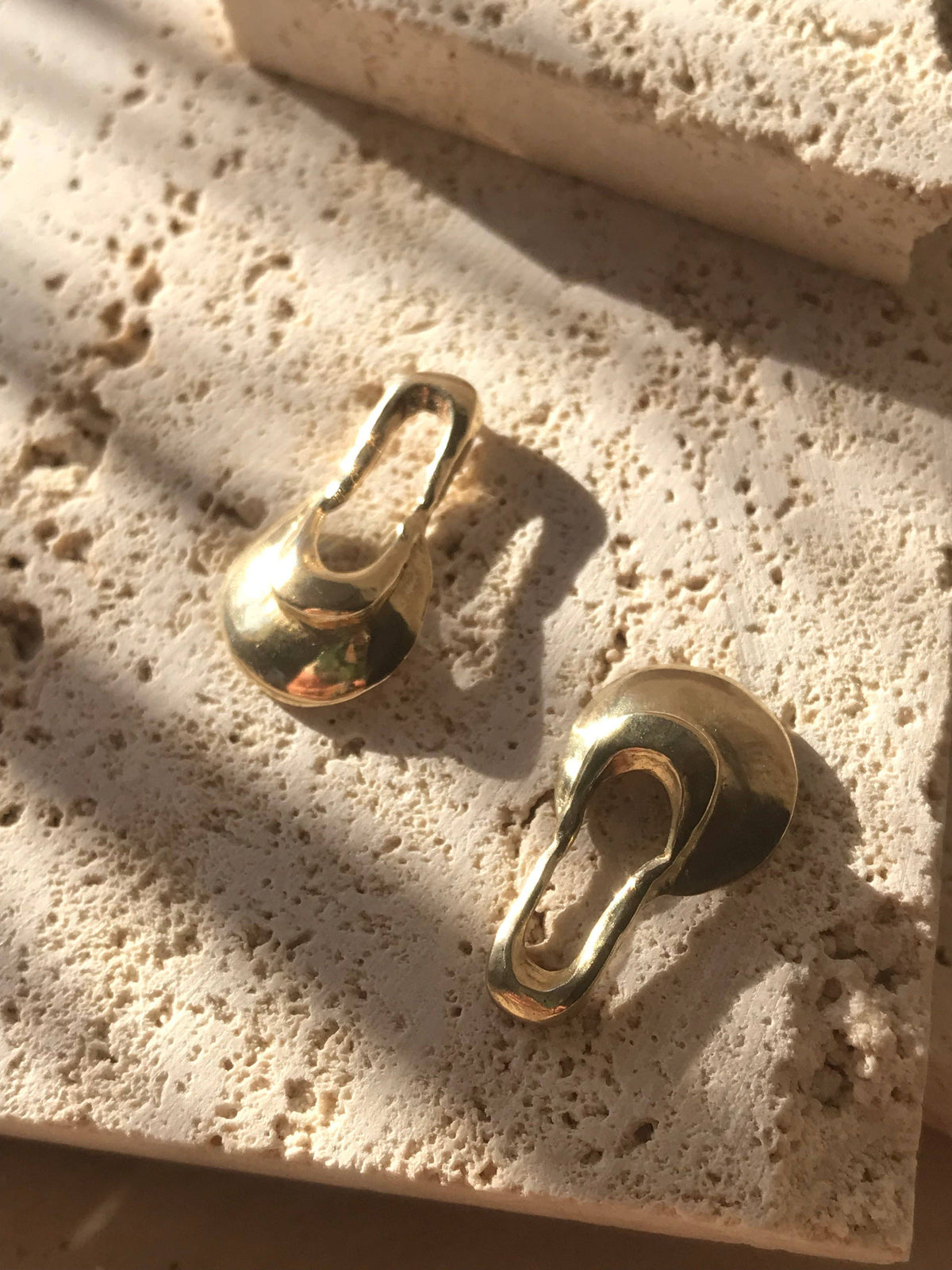 &quot;Tidal&quot; Silver Earrings