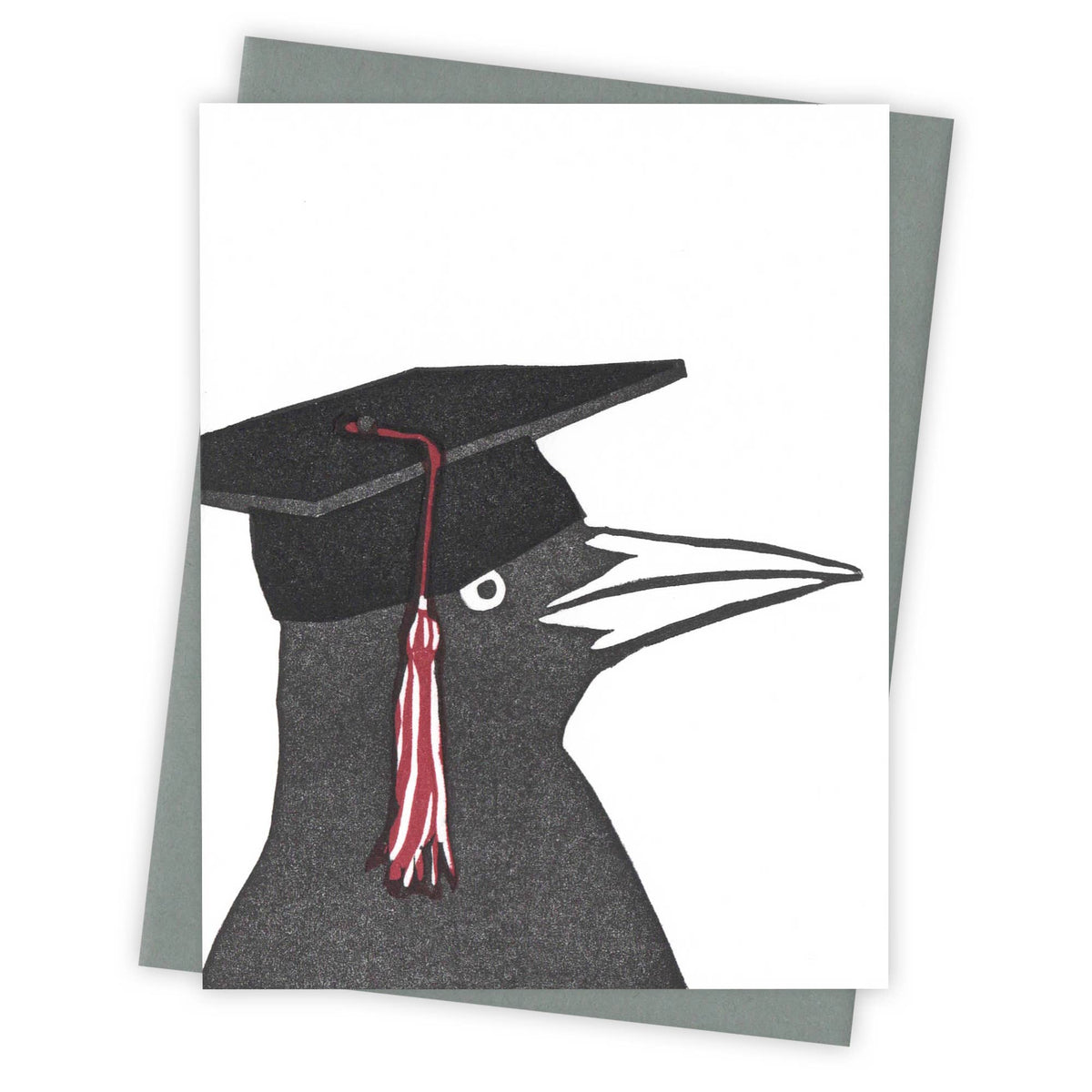 Mortar Board Grackle Card