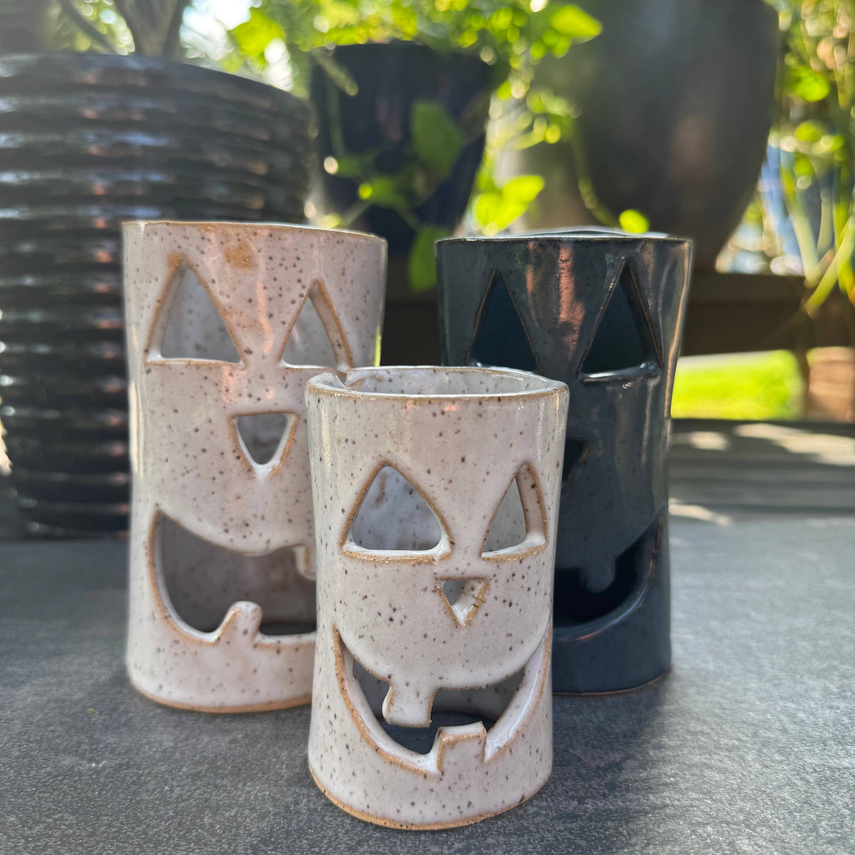 Jack o Lantern Luminary / Fall Candle: Large