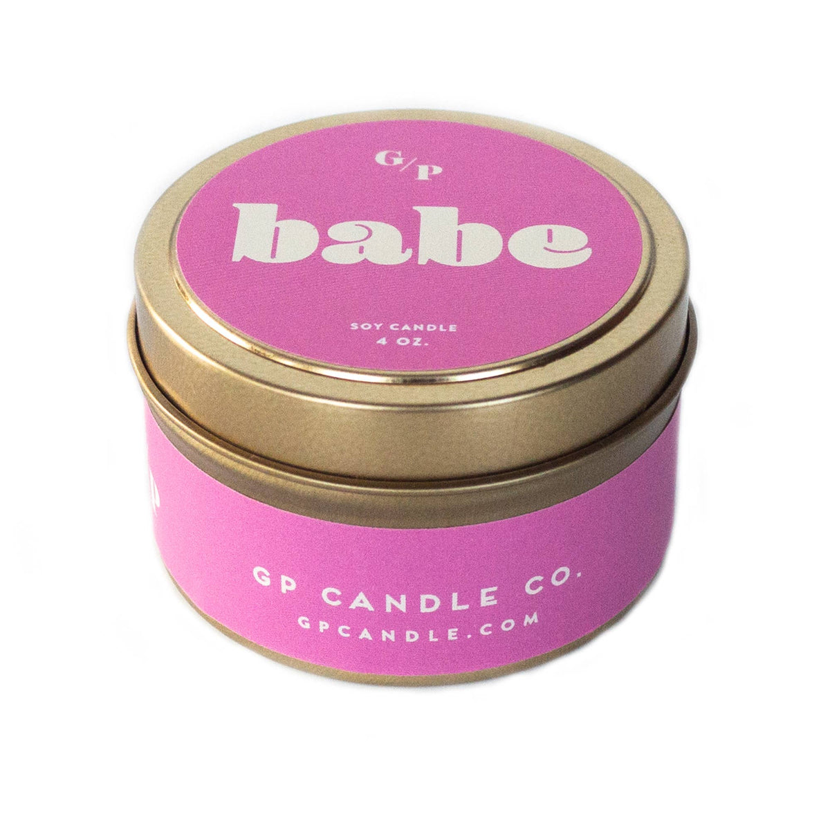 Babe Just Because Candle Tin (4 oz.)