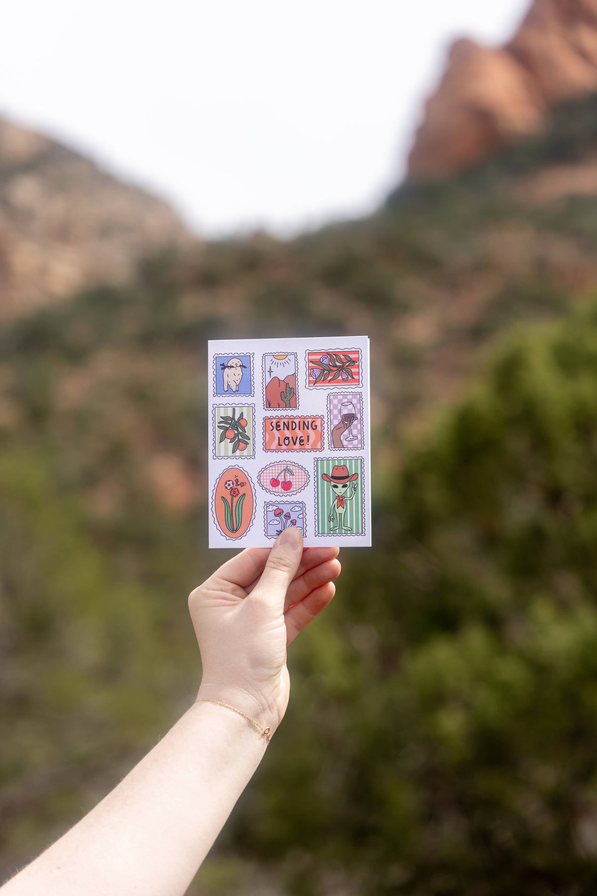 Little Stamps of Love Card