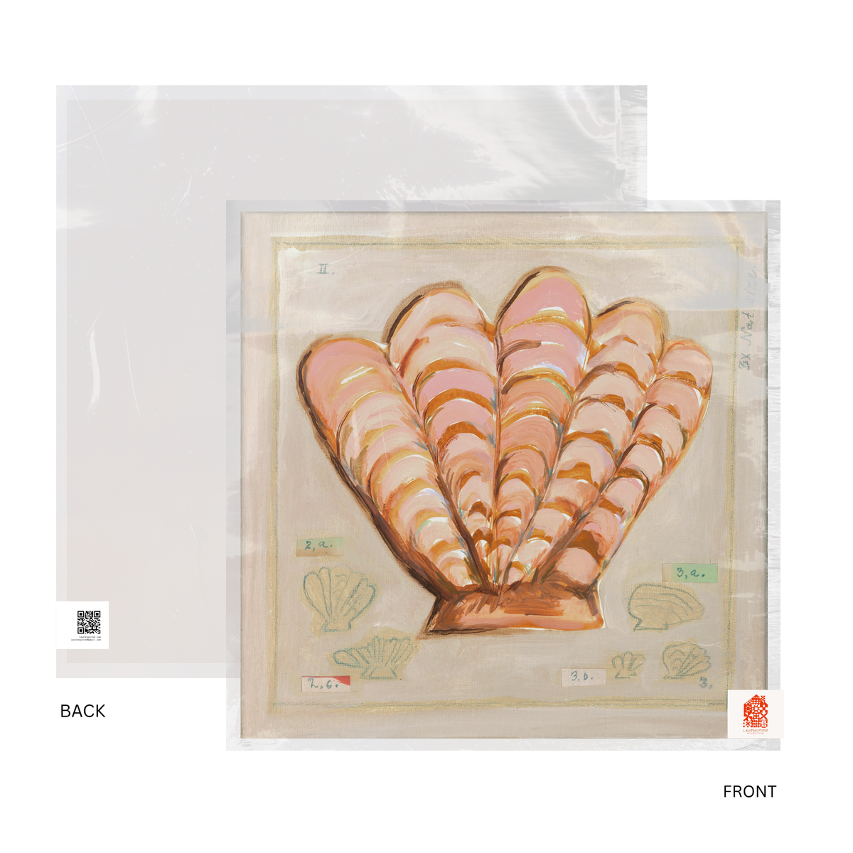 Pink Shell Art Print