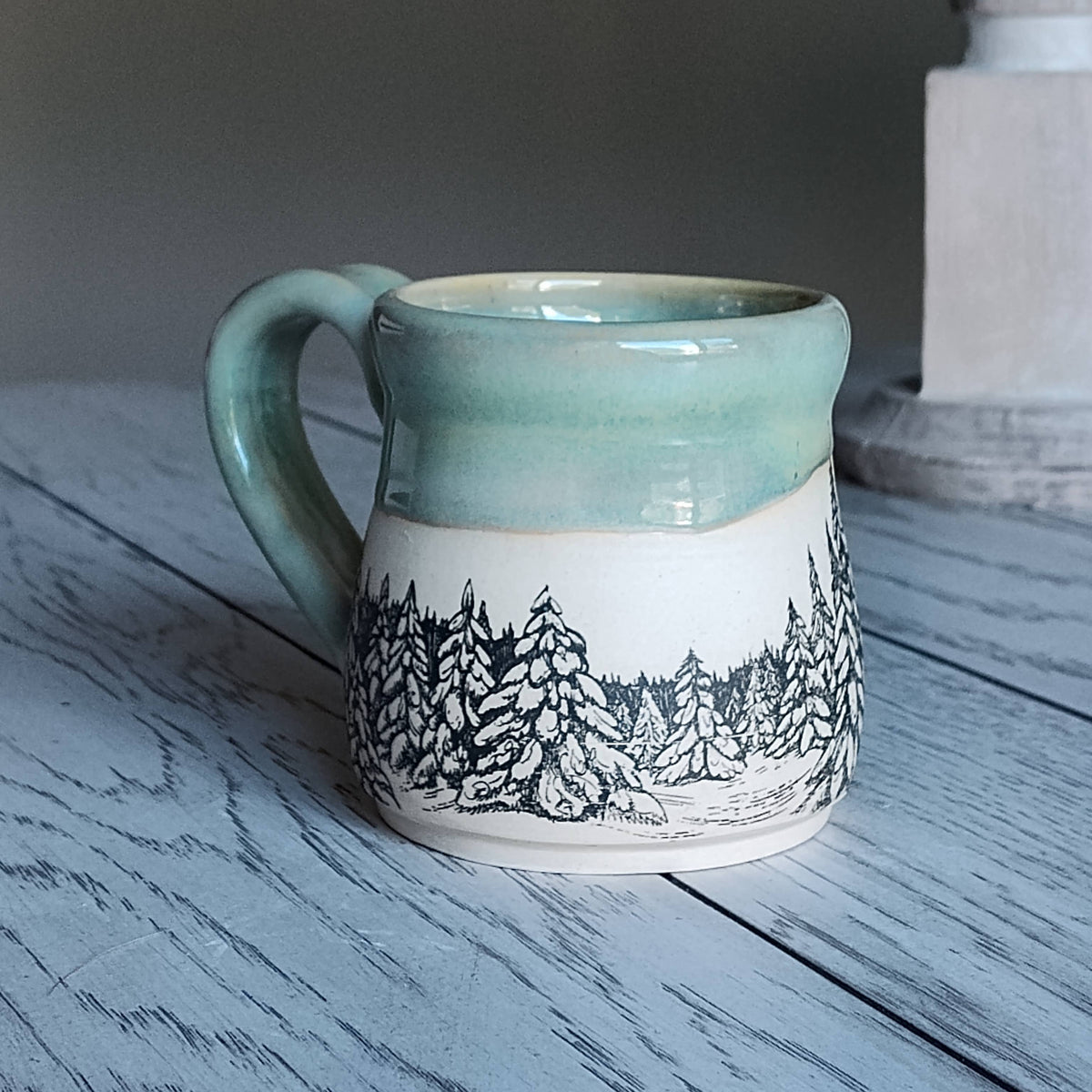 Snow Capped Tree Mug