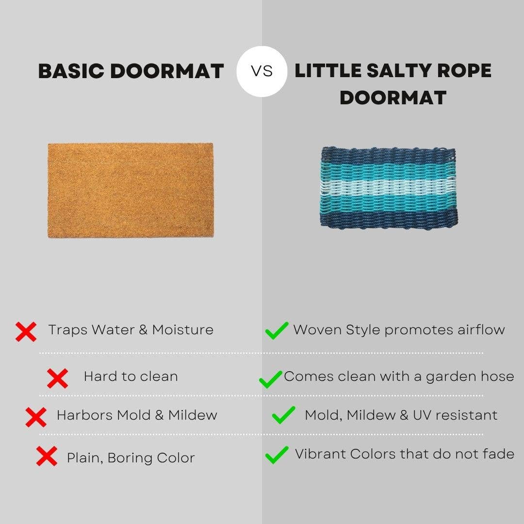 Durable Rope Doormat - Light Tan/Cream, Tan, Brown
