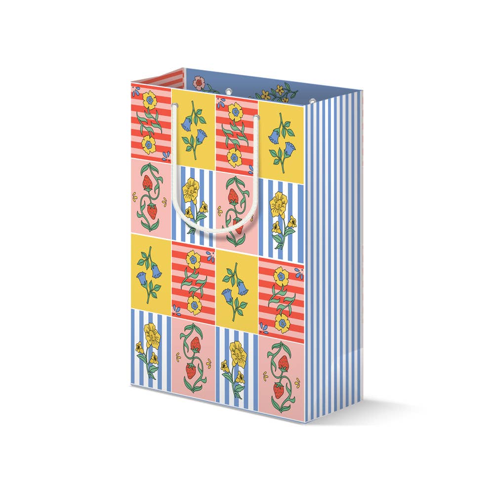 Patchwork Floral Gift Bag