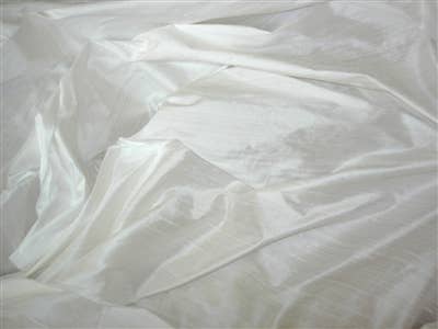 Ivory Dupioni Silk 2" Headband