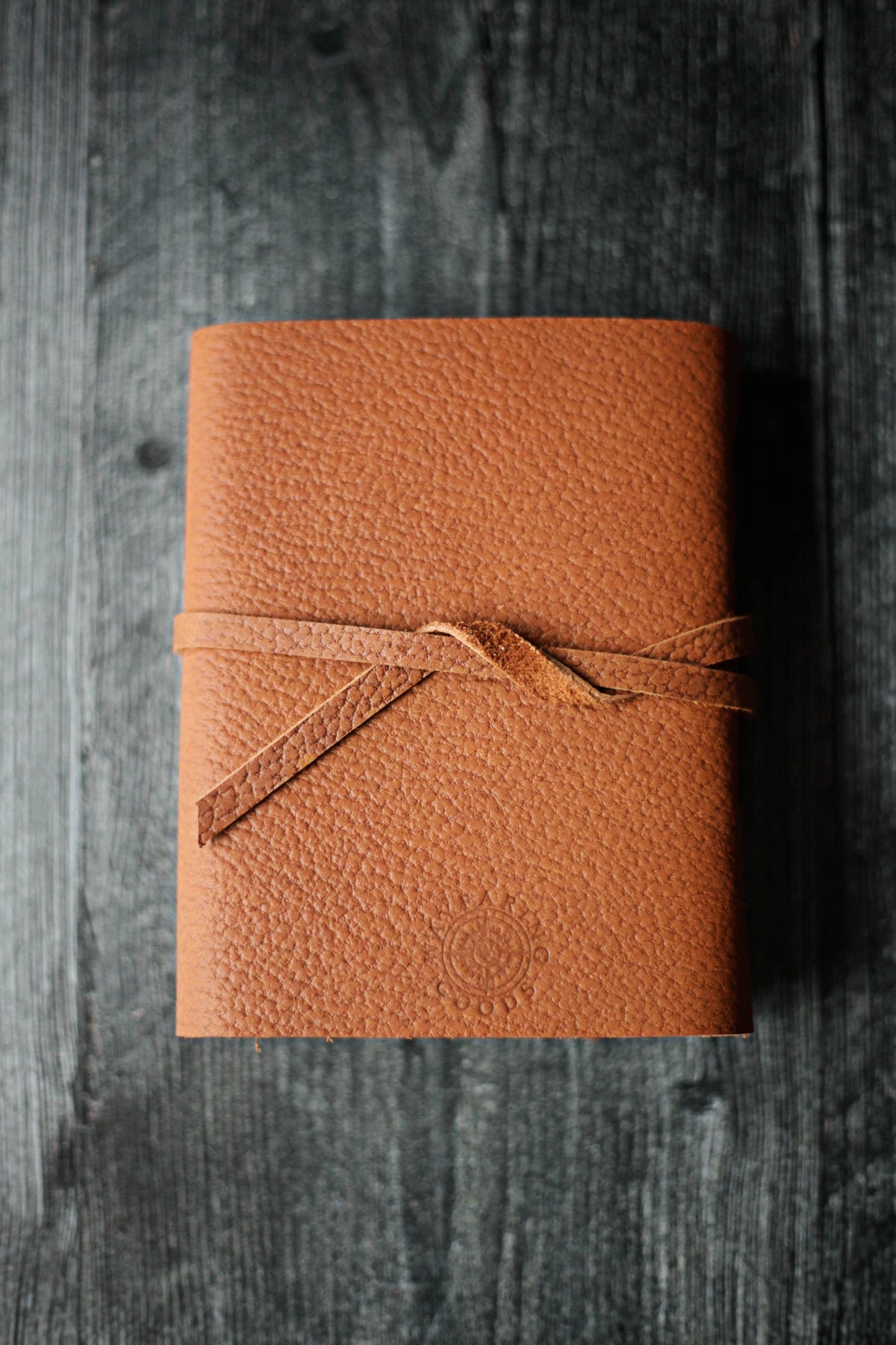 Rustic Leather Journal: Cream
