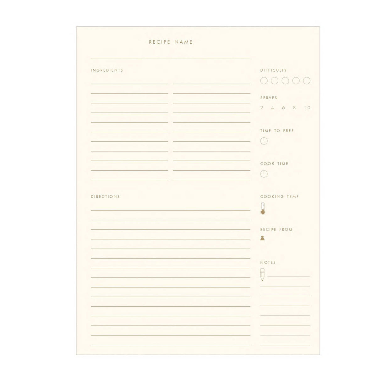 Butter Inspired Recipe Book