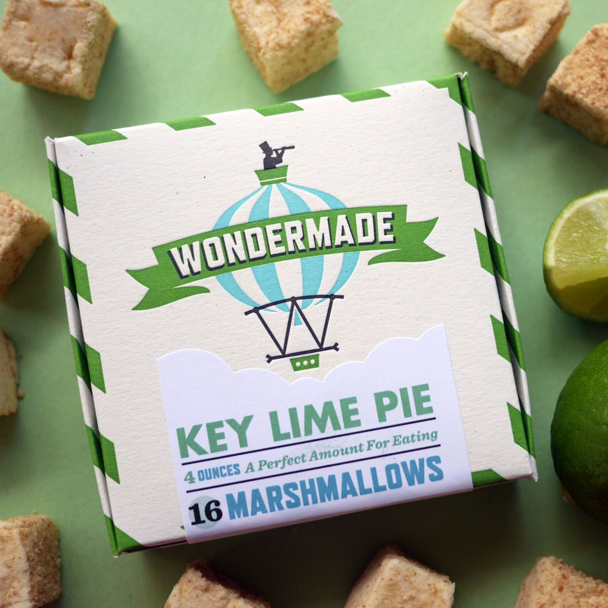 Key Lime Marshmallows