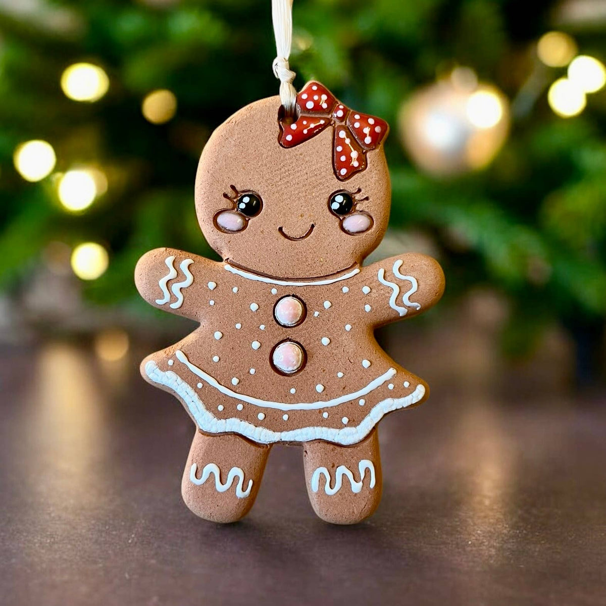 Gingerbread Girl Ornament