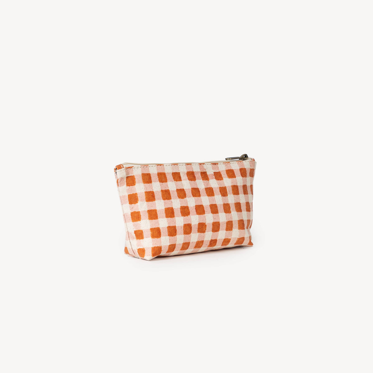 Small Waterproof Pouch - Harvest Gold Gingham