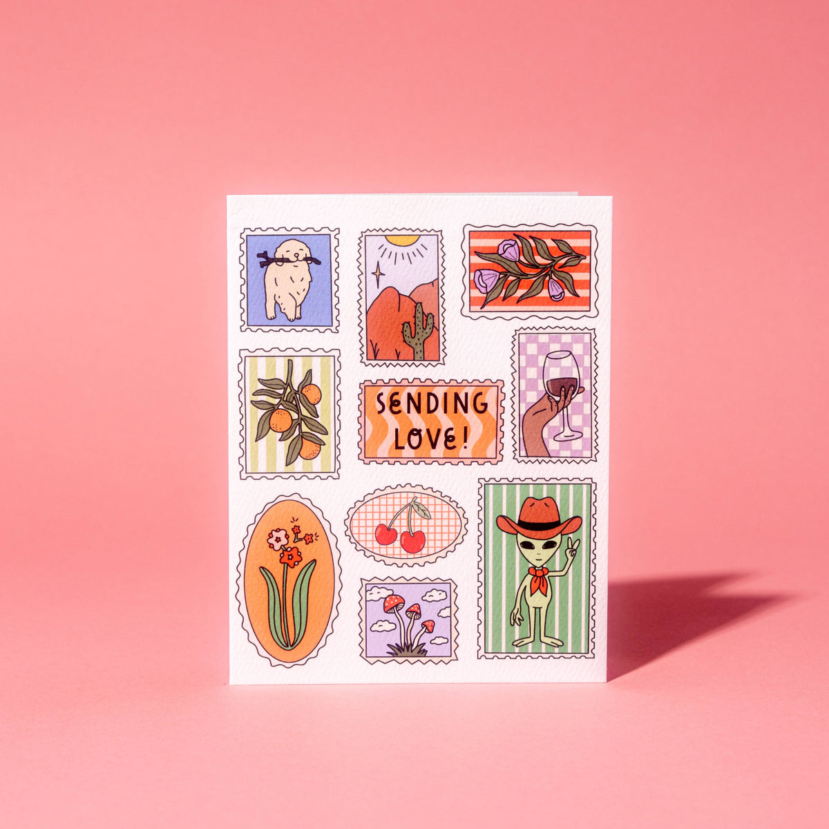 Little Stamps of Love Card