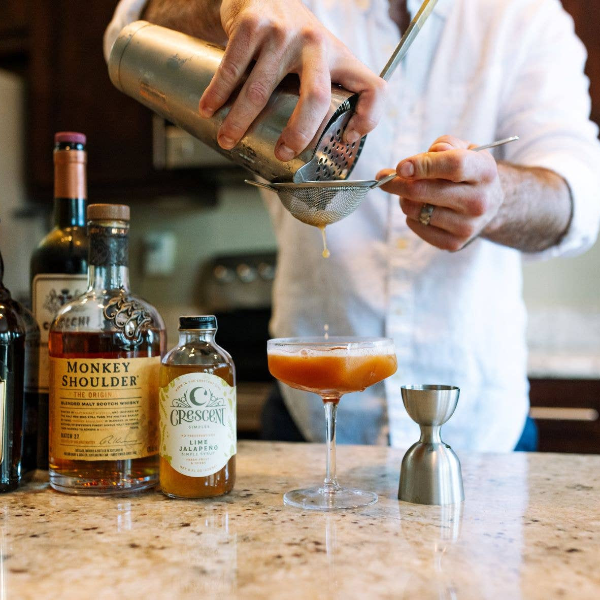 Lime Jalapeno Simple Syrup