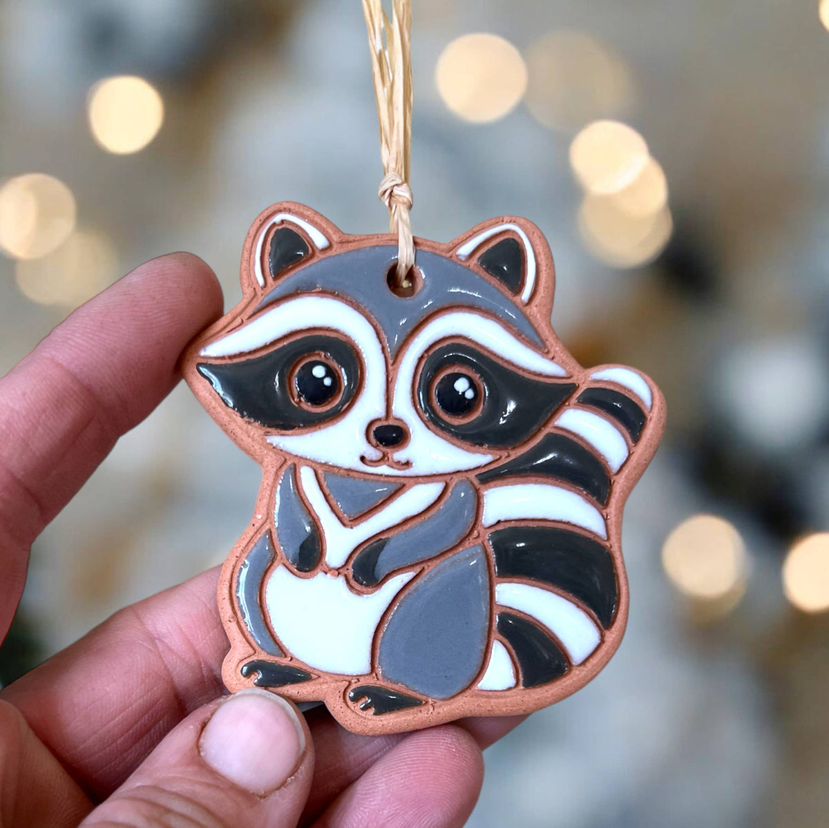 Raccoon Ornament
