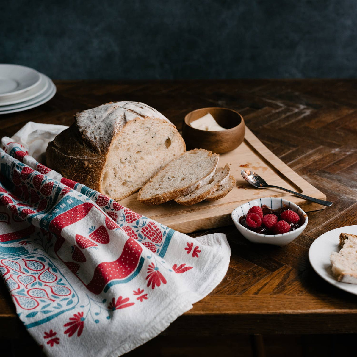 Jam Jars Tea Towel