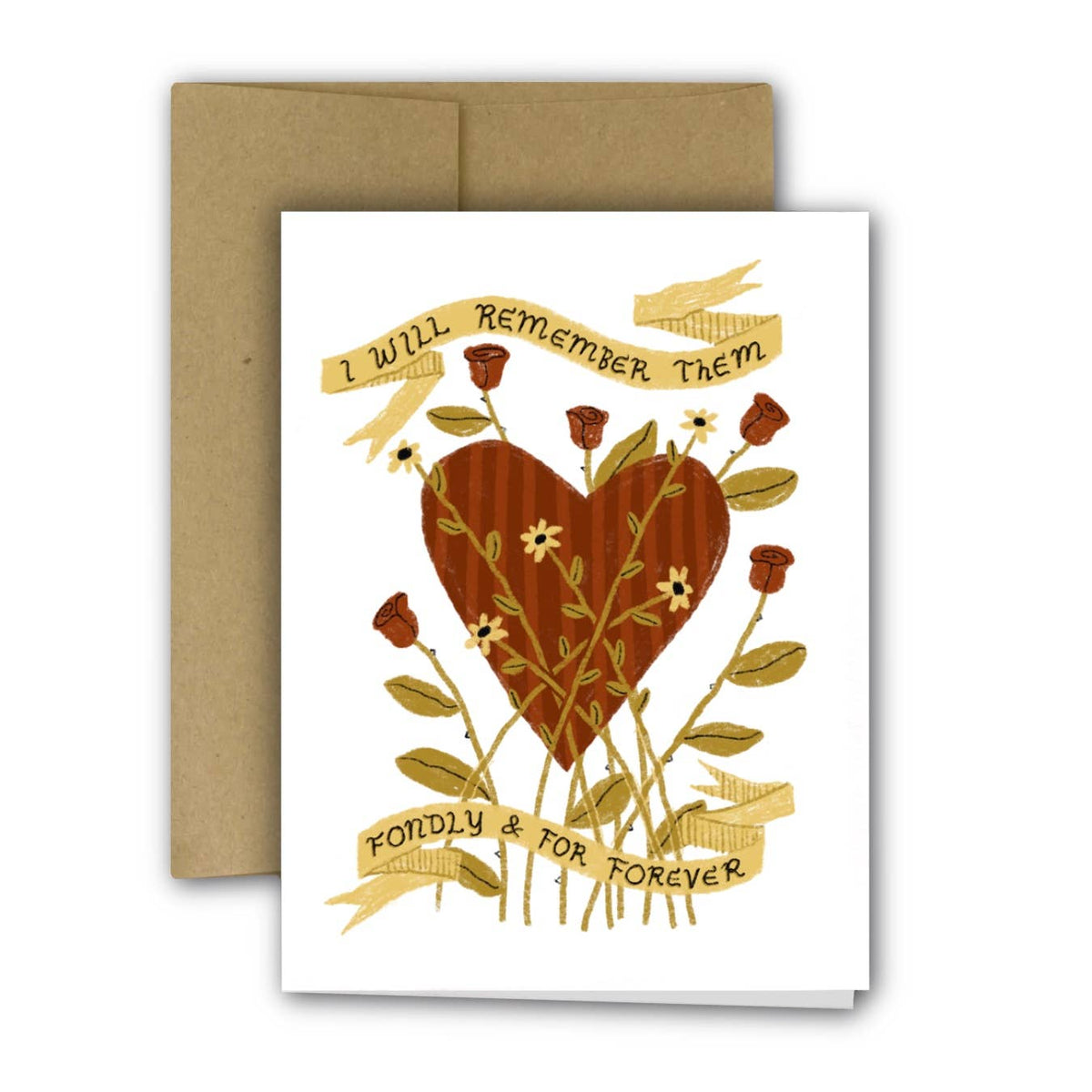 I Will Remember Them Fondly & For Forever Card