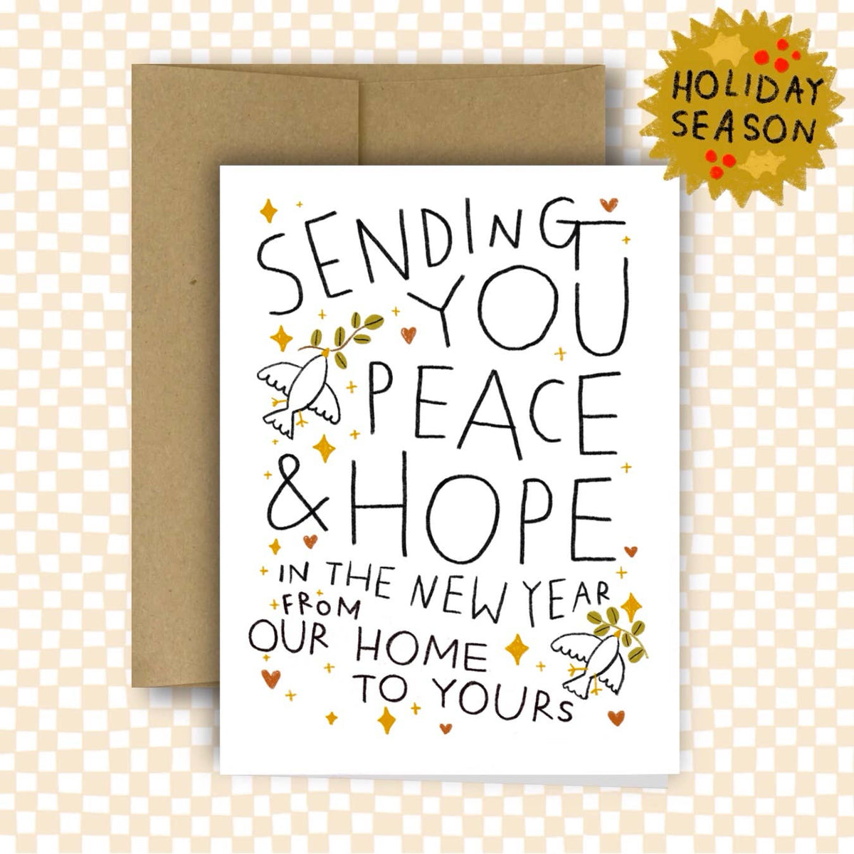 Sending You Peace & Hope Card